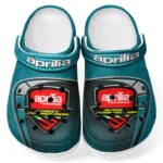 Cyan Custom Luxury Sports Sedan All Over Print Clog, Car Culture Inspired Footwear Gift for Men and Women CAR183