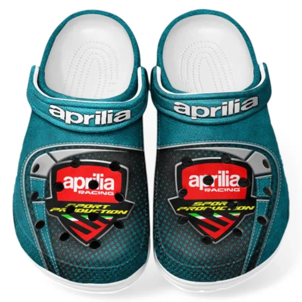 Cyan Custom Luxury Sports Sedan All Over Print Clog, Car Culture Inspired Footwear Gift for Men and Women CAR183