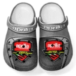 Premium Roadster Lover’s All Over Print Clog, Slip-On Shoes for Daily Comfort and Garage Style CAR183 - Gray