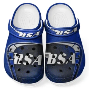 Automotive Theme Utility Vehicle Clog with Full Print Design, Stylish Everyday Comfort for Car Enthusiasts CAR183 - Blue
