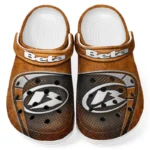 Custom Dual-Sport Motorcycle Inspired Clog All Over Print, Comfortable Slip-On Footwear for Auto Fans CAR183 - Orange