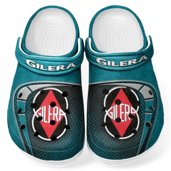 Personalized Agile Street Ride Design Clog, Full Print Slip-On Footwear Gift for Car Lovers CAR183 - Cyan