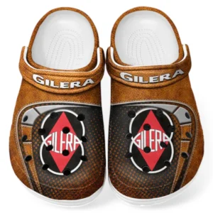 Automotive Theme City Scooter Clog with Full Print Design, Stylish Everyday Comfort for Car Enthusiasts CAR183 - Orange