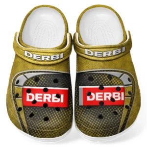 Automotive Theme City Striker Clog with Full Print Design, Stylish Everyday Comfort for Car Enthusiasts CAR183 - Yellow