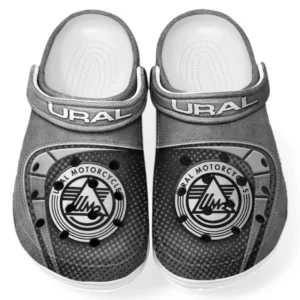 Gray Custom Heritage Ride All Over Print Clog, Car Culture Inspired Footwear Gift for Men and Women CAR183
