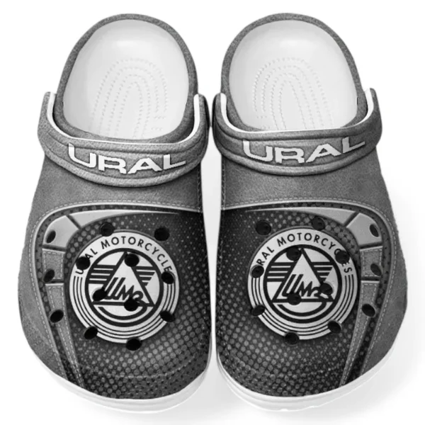 Gray Custom Heritage Ride All Over Print Clog, Car Culture Inspired Footwear Gift for Men and Women CAR183