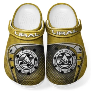 All Over Print Classic Cruiser Clog, Automotive Lifestyle Inspired Shoes for Car Enthusiasts CAR183 - Yellow