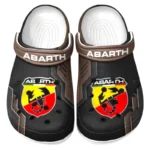 Custom Hot Hatchback All Over Print Clog, Comfortable Slip-On Shoes for Everyday Wear CAR185 - Brown