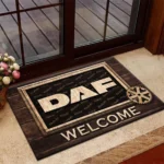 Cargo Hauler Doormat, Durable Auto-Inspired Rug for Garage or Home Entry CAR186
