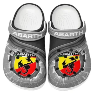 Custom Street Racing Style All Over Print Clog, Comfortable Slip-On Shoes for Everyday Wear CAR188 - Gray