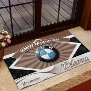 Sport Touring Motorbike Doormat, All Over Print Doormat For Car Fans CAR190 - Brown