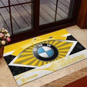 Performance Car Doormat, All Over Print Doormat For Car Lovers CAR190 - Yellow