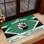 Adventure Quad Doormat, All Over Print Doormat For Car Lovers CAR190 - Green