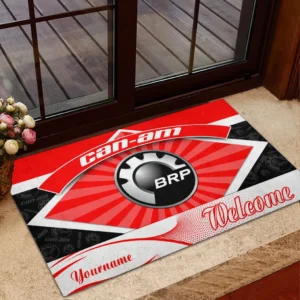Fun Ride Machine Doormat, All Over Print Doormat For Car Owners CAR190 - Red