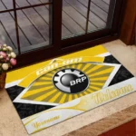 High-Performance Off-Roader Doormat, All Over Print Doormat For Car Fans CAR190 - Yellow