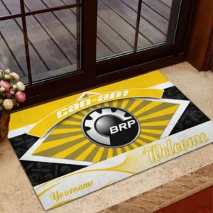 High-Performance Off-Roader Doormat, All Over Print Doormat For Car Fans CAR190 - Yellow