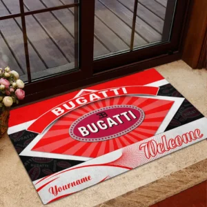 Million-Dollar Car Doormat, All Over Print Doormat For Car Owners CAR190 - Red