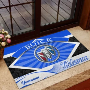 Crossover Vehicle Doormat, All Over Print Doormat For Car Fans CAR190 - Blue