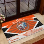 Premium Sedan Doormat, All Over Print Doormat For Car Fans CAR190 - Orange