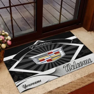 Elegant Touring Car Doormat, Automotive Logo Style Floor Mat CAR190 - Black