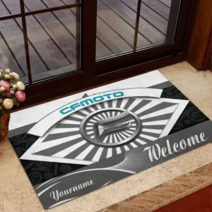 Outdoor Utility Quad Doormat, All Over Print Doormat For Car Owners CAR190 - Grey
