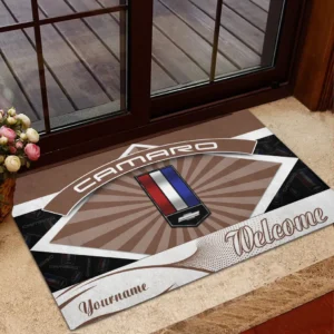 Performance Car Doormat, All Over Print Doormat For Car Fans CAR190 - Brown