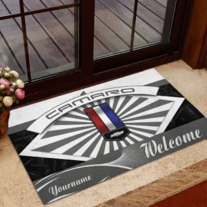 Street Racer Doormat, All Over Print Doormat For Car Lovers CAR190 - Grey