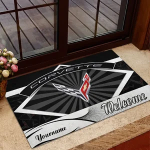 Iconic Speed Machine Doormat, All Over Print Doormat For Car Fans CAR190 - Black
