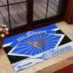 High-Performance SUV Doormat, All Over Print Doormat For Car Fans CAR190 - Blue