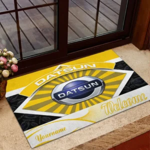 Classic Roadster Doormat, All Over Print Doormat For Car Fans CAR190 - Yellow