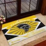 Iconic American Sedan Doormat, All Over Print Doormat For Car Lovers CAR190 - Yellow