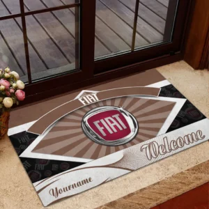Italex Vehicles Doormat, Durable Auto-Inspired Rug for Garage or Home Entry CAR190 - Brown