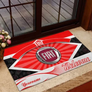 Urbanova Cars Doormat, All Over Print Doormat For Car Lovers CAR190 - Red