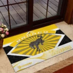 Trail-Ready Vehicle Doormat, All Over Print Doormat For Car Lovers CAR190 - Yellow