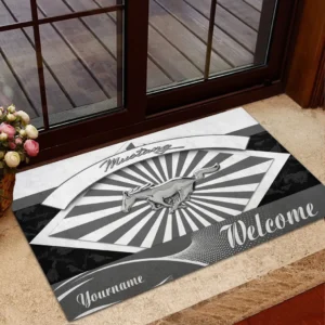 High-Performance Vehicle Doormat, All Over Print Doormat For Car Owners CAR190 - Grey