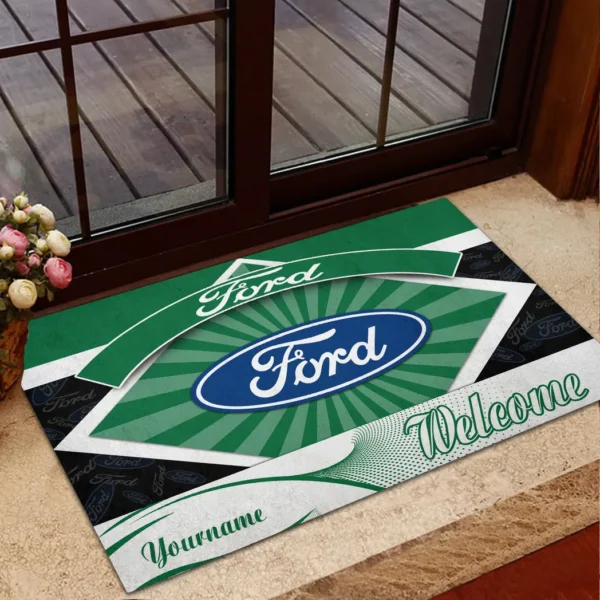 Pickup Legend Doormat, All Over Print Doormat For Car Lovers CAR190 - Green