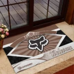 Enduro Gear Doormat, Durable Auto-Inspired Rug for Garage or Home Entry CAR190 - Brown