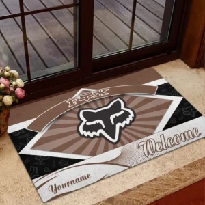 Enduro Gear Doormat, Durable Auto-Inspired Rug for Garage or Home Entry CAR190 - Brown