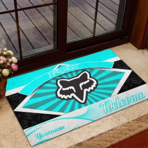 Extreme Sports Gear Doormat, All Over Print Doormat For Car Lovers CAR190 - Cyan