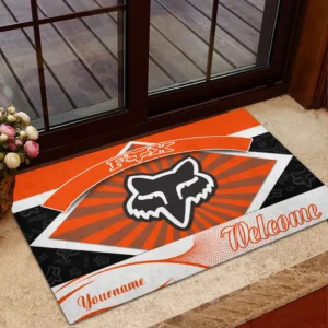 Off-Road Apparel Doormat, All Over Print Doormat For Car Lovers CAR190 - Orange