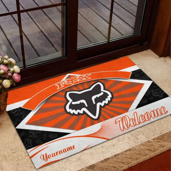 Off-Road Apparel Doormat, All Over Print Doormat For Car Lovers CAR190 - Orange