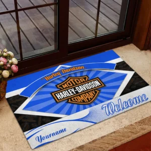 Cruiser Legend Doormat, All Over Print Doormat For Car Fans CAR190 - Blue