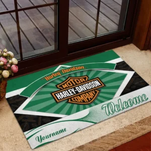 Cruiser Legend Doormat, All Over Print Doormat For Car Lovers CAR190 - Green
