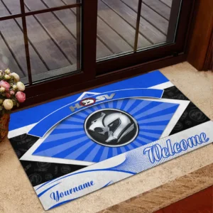Utility Vehicle (Ute) Doormat, All Over Print Doormat For Car Owners CAR190 - Blue