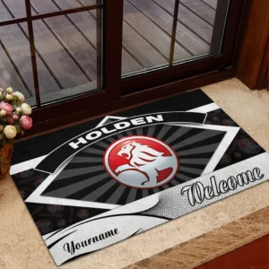 Sport Saloon Doormat, Automotive Logo Style Floor Mat CAR190 - Black