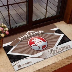 Family Sedan Doormat, All Over Print Doormat For Car Lovers CAR190 - Brown