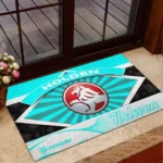 Everyday Auto Doormat, All Over Print Doormat For Car Lovers CAR190 - Cyan