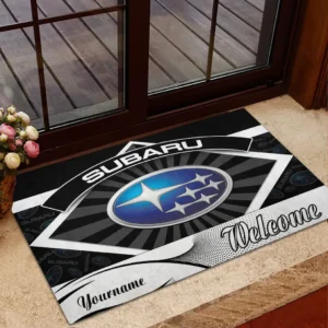 Outdoor Lifestyle Vehicle Doormat, All Over Print Doormat For Car Lovers CAR190 - Black