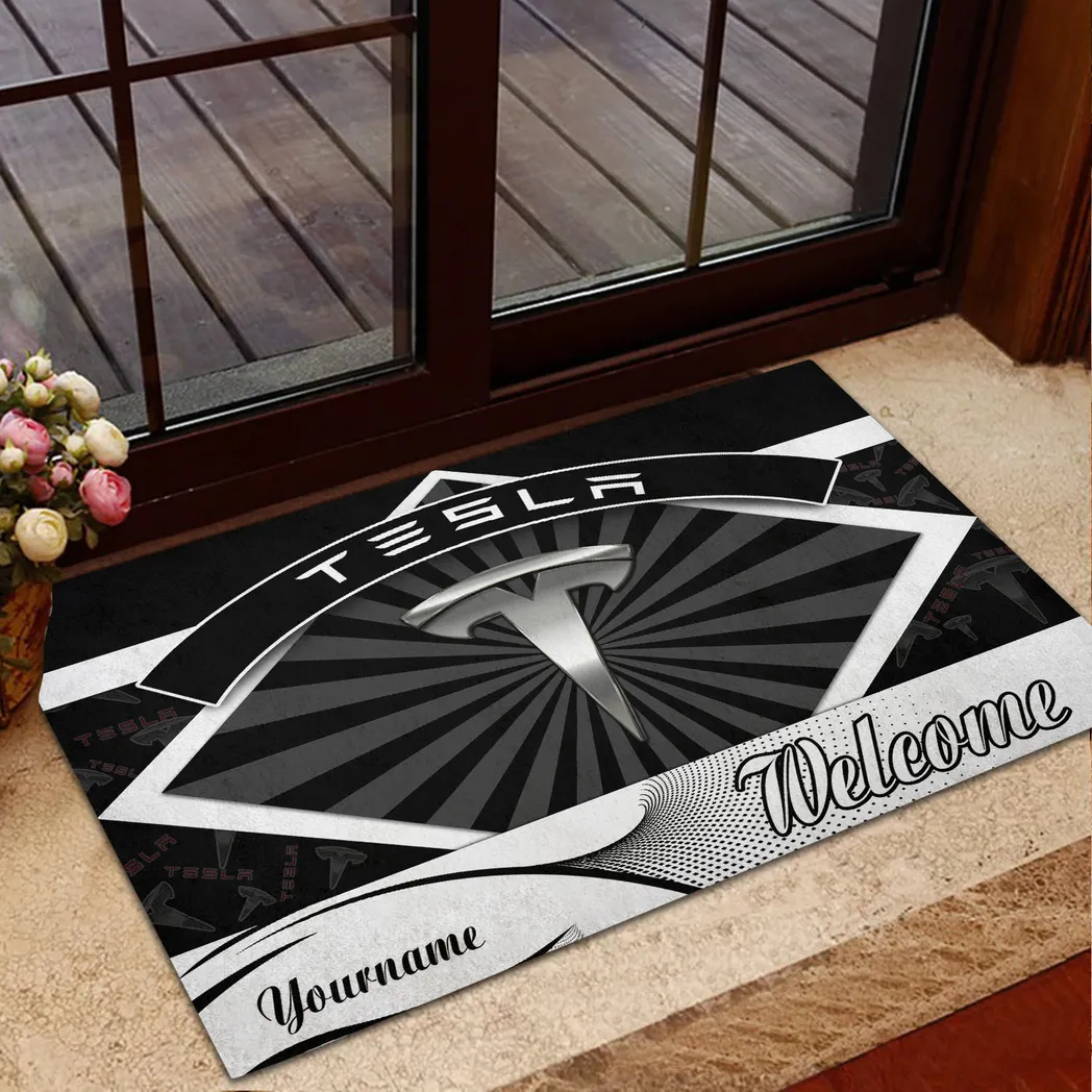 Clean Energy Ride Doormat, All Over Print Doormat For Car Fans CAR190 - Black