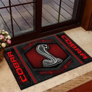 Track-Ready Machine Doormat, All Over Print Doormat For Car Fans CAR194 - Red